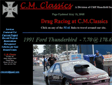 Tablet Screenshot of cmclassics.com